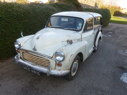 1969 Morris Minor 1000 Traveller NOW SOLD.