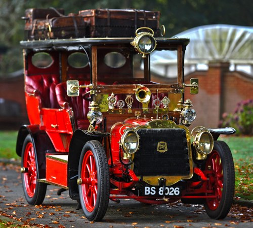 1903 Mors 24/32HP (5,000cc) Covered Double Phaeton SOLD