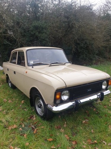 1982 Moskovich 412 Very Rare in UK 4 door saloon Kaufen Bei