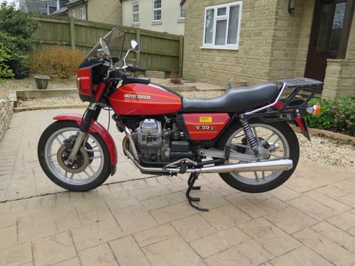 A 1979 Moto Guzzi V50 Mk2 - 30/06/2021 For Sale by Auction