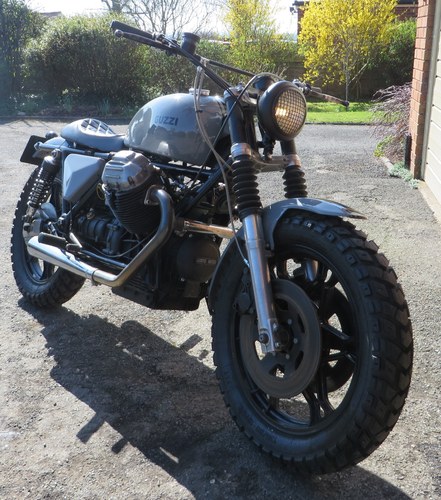 1982 MOTO GUZZI SPADA SCRAMBLER. SP1000. SOLD