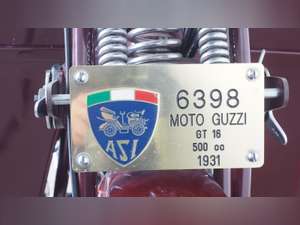 1931 Moto Guzzi GT16 Gentelmen edition, like new For Sale (picture 2 of 12)