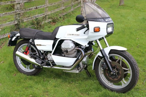 Moto Guzzi Le Mans MKII CX100 1979 in Super Rare white. Just VERKAUFT