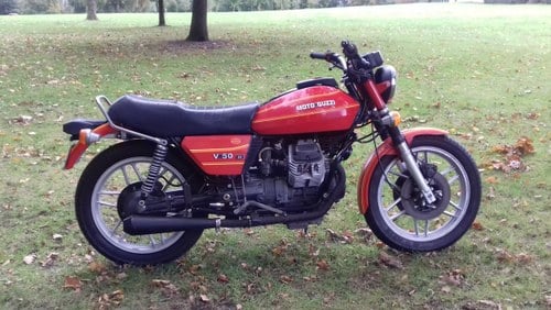 1980 Moto Guzzi V5, 490cc. Regsitration number EDT 119V. Zu verkaufen durch Auktion