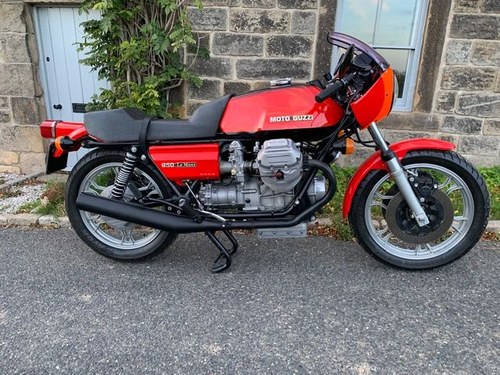 1976 Moto Guzzi 850 cc Le Mans, 1st series, 1st batch VERKOCHT