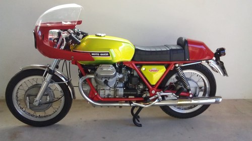 1972 Moto Guzzi 750 Sport Telaio Rosso En Venta
