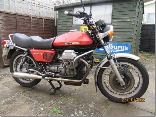 1978 Moto Guzzi T3 850cc 30/03/2023 Vente aux enchères