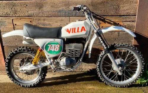 1977 Moto Villa 250 cc FV Moto Cross Twin Shock , Rare In vendita