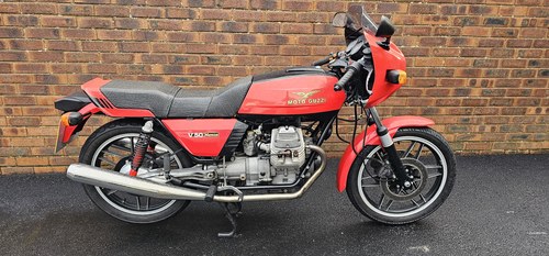 1982 Moto Guzzi V50 Monza, 493cc For Sale by Auction