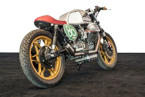 1980 Moto Guzzi custom Cafe Racer for sale VERKOCHT