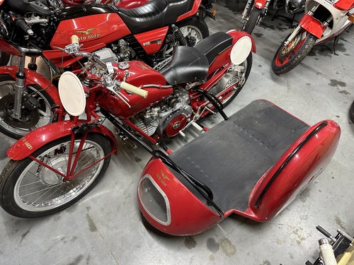 1939 Moto Guzzi Condor 500 - with sidecar