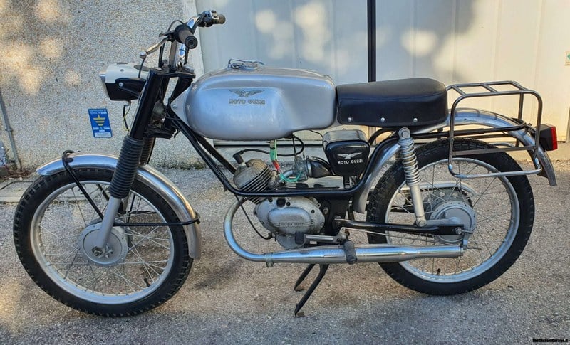 Motorbike Moto Guzzi Dingo Gt 50 1970 Moto Guzzi Dingo Silver