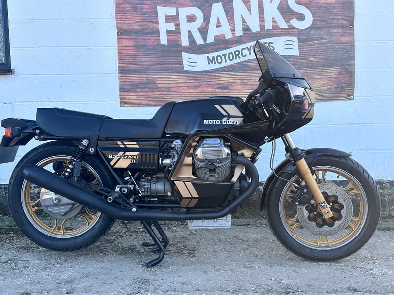1981 Moto Guzzi Le Mans UK-Supplied - Coburn & Hughes BlacK