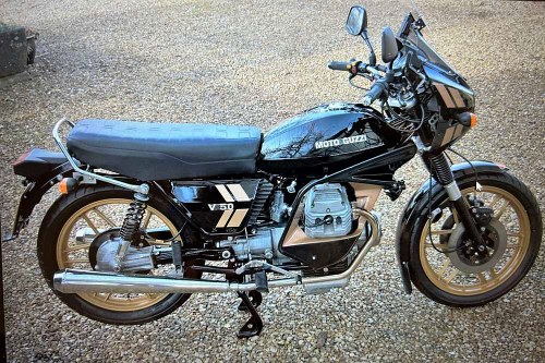 1980 Moto Guzzi V50 Mk2 Vente aux enchères