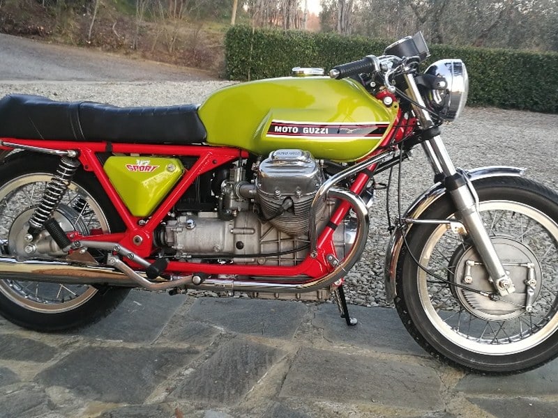 Moto Guzzi V7 Sport Telaio Rosso