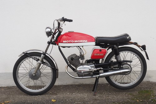 1970 Moto Morini Corsarino Zeta Zeta 50 cc 4 stroke like new SOLD