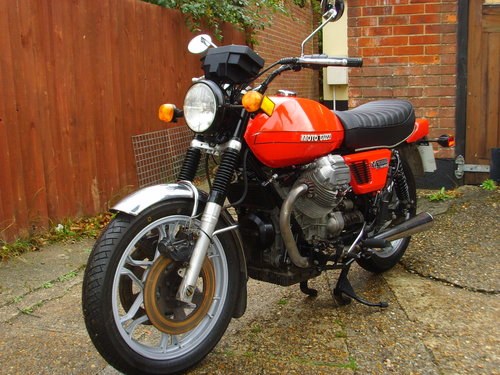 Moto Guzzi V1000i Convert 1980 UK Bike SOLD