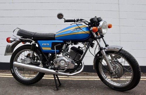 1974 Moto Guzzi 250cc 250TS - Great Condition SOLD