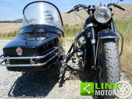 1973 MOTO GUZZI V7 850GT CARROZZINO SIDECAR ORIGINALE LONGHI Till salu