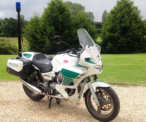 Moto Guzzi V750 Breva Polizia Police Bike 2006 36k SOLD