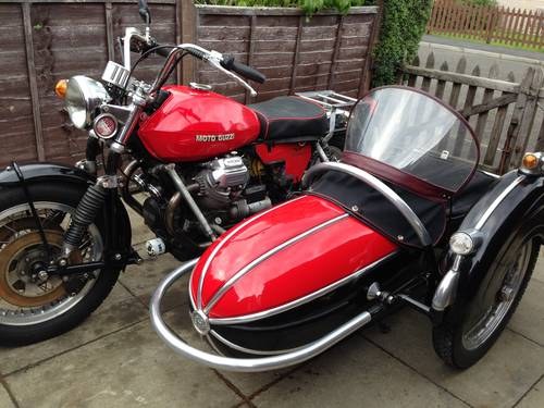 1978 Moto Guzzi T3 with Steib S500 Sidecar  For Sale