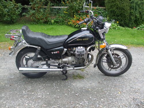 1983 Moto Guzzi V65C a rare bike For Sale