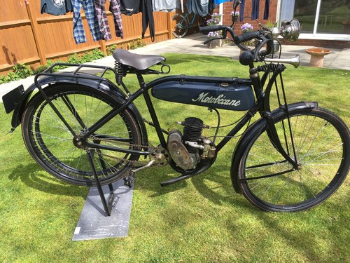 1925 Motobecane MB1 Vintage Motorcycle For Sale