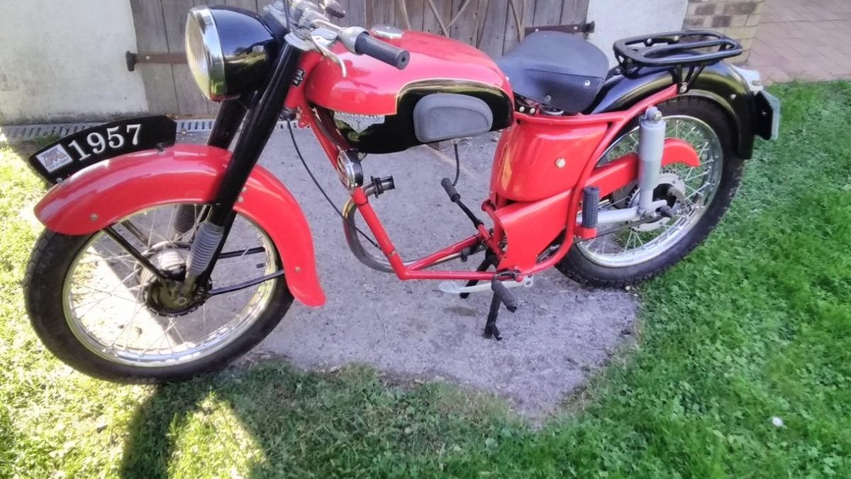 1957 Motobecane Mobylette Rojo Manual Velocidad 4 En Rez Francia 1957-motobecane-mobylette-rojo-manual-velocidad-4-en-rez-francia