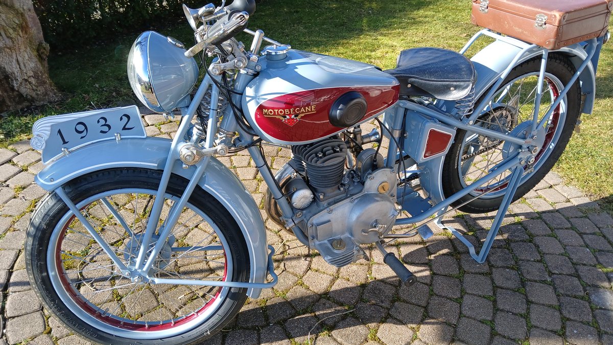 33 R&b Walp 1932 Motobecane B 33 Grey Manual, 3 speed Right Hand Drive in Stockach ...