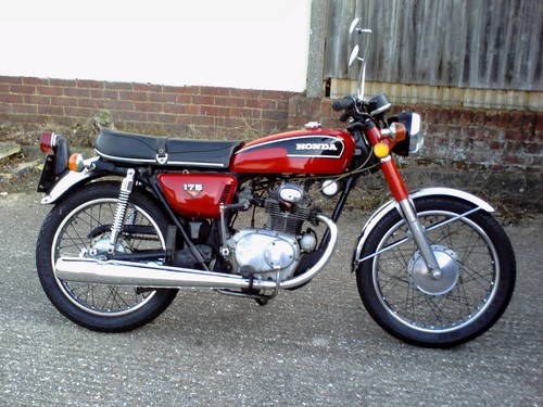 1973 Honda CB 175 K6 Classic motorcycle SOLD