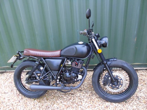 Mutt Mongrel 125cc 2023 Retro Leaner Legal, Only 1420 Miles For Sale