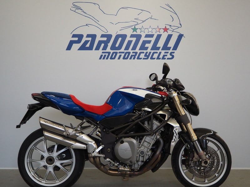 2004 MV Agusta Brutale America Blue Manual, speed Left Hand