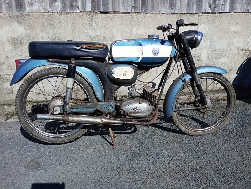 1954 MV Agusta Germano Sport 50 Blue Manual, speed Right Hand