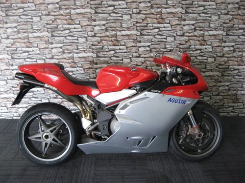2000 W-reg MV Agusta 750F4 S finished in silver and red For Sale