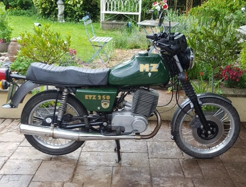 1986 MZ ETZ 250 VENDIDO