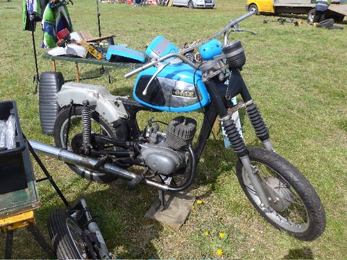 1983 MZ TS125 motorcycle project SOLD