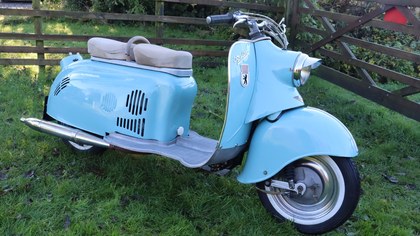 1961 IWL Berlin SR59 Scooter. Lovely Thing. May Swap/PX