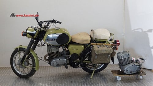 MZ TS 250/1 1978 NVA Militär Optik For Sale