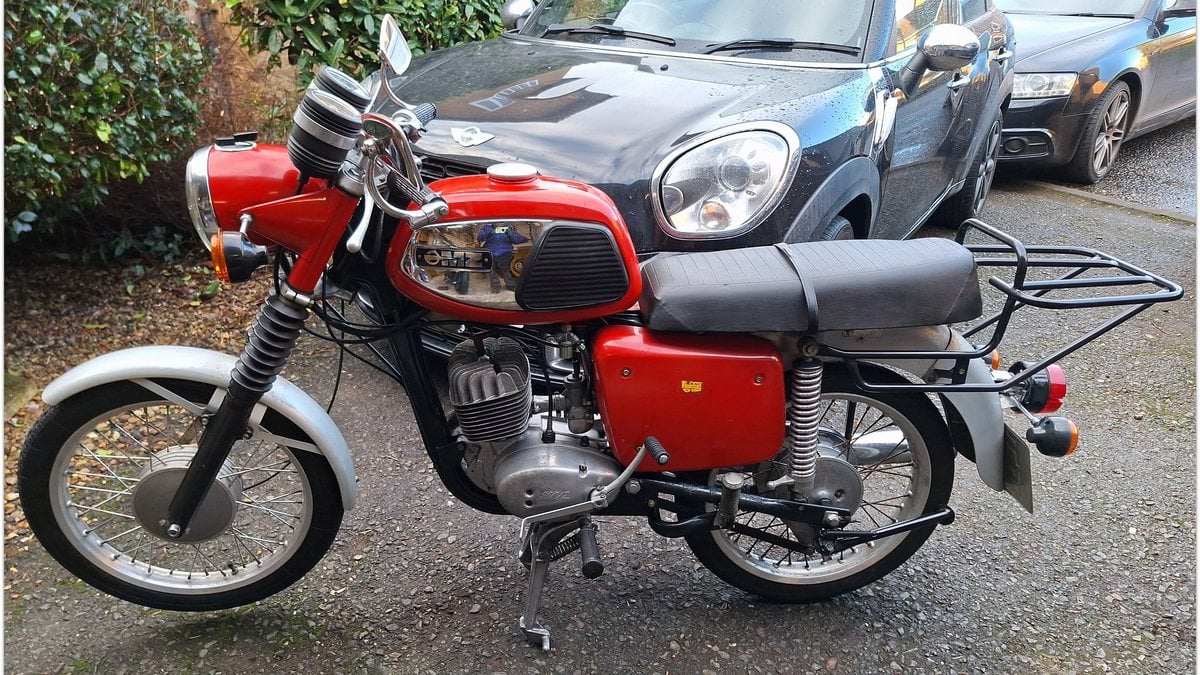 1980 MZ TS 150 Red Manual, speed in Milton Keynes, United