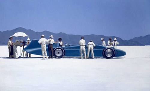 Bluebird at Bonneville by Jack Vettriano For Sale by Auction