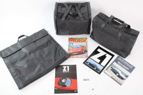 1989-91 BMW Z1 Complete 3-Piece Factory Fitted Luggage Piece For Sale by Auction