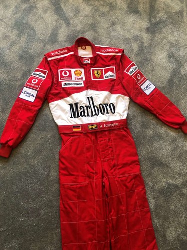 Michael Schumacher-style, quality Race Suit For Sale by Auction