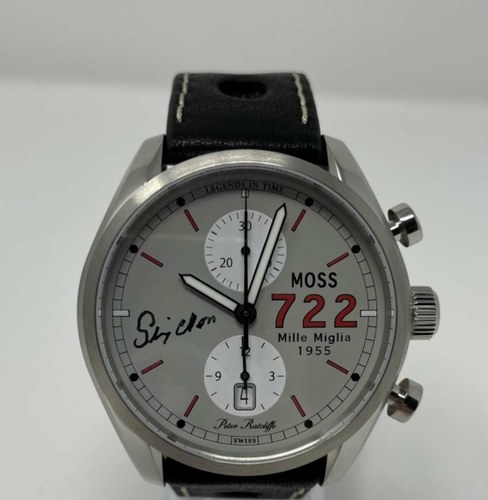 Moss 722 Chronograph Mille Miglia Designed by Peter Ratcliff In vendita all'asta