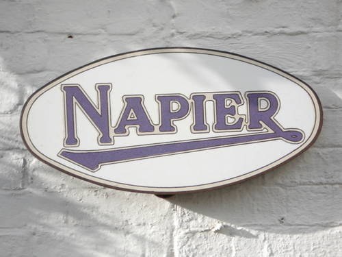 Napier garage sign For Sale