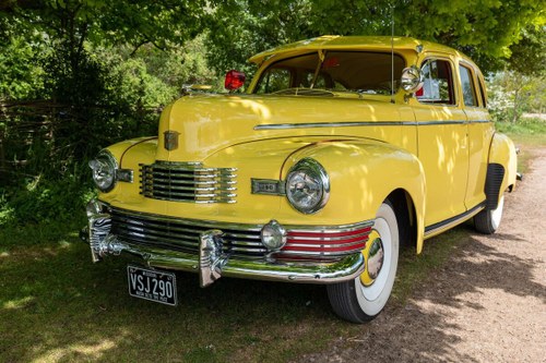 1947 Nash 600 Super 4-Door Brougham Trunkback Saloon For Sale by Auction