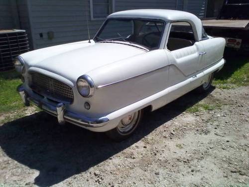 1957 Nash Metropolitan .White In vendita