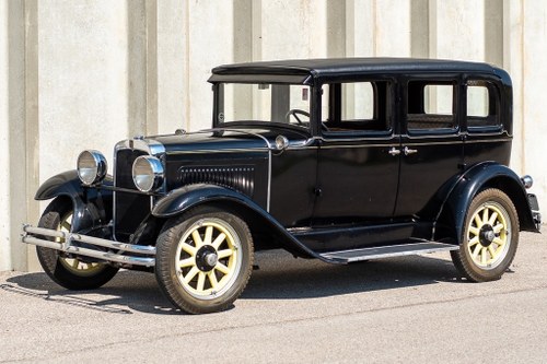 1929 Nash 420 Standard Six Landau Sedan Black 37k miles $15. For Sale