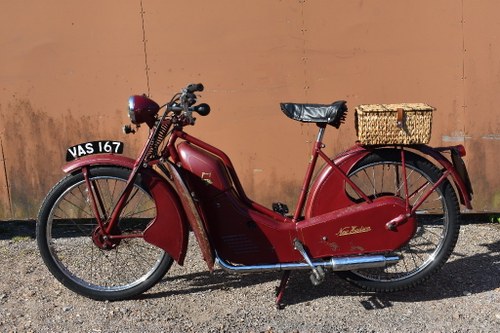 Lot 151 - A 1956 New Hudson Autocycle - 10/08/2019 For Sale by Auction