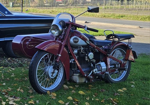 1938 Nimbus 750cc Sport with original Nimbus Sidecar For Sale