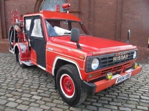 1985 NISSAN SAFARI CLASSIC FIRE ENGINE TRUCK 9000 MILES * SOLD